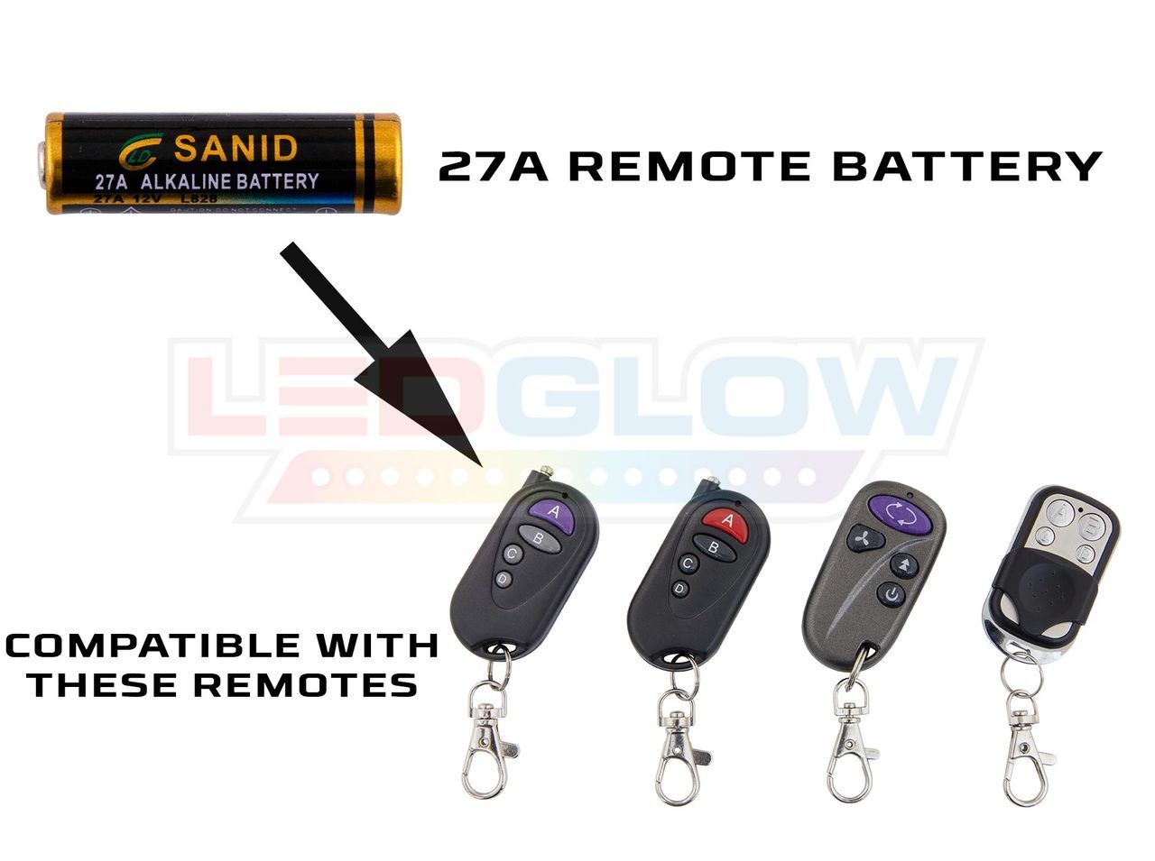 LEDGlow  Replacement Wireless Remote For Wireless Underbody Kits